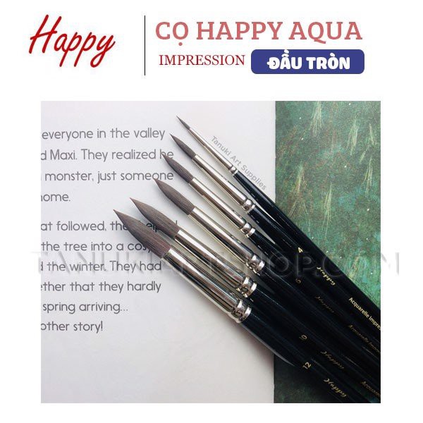 Cọ Happy Aqua Impression (đầu tròn)