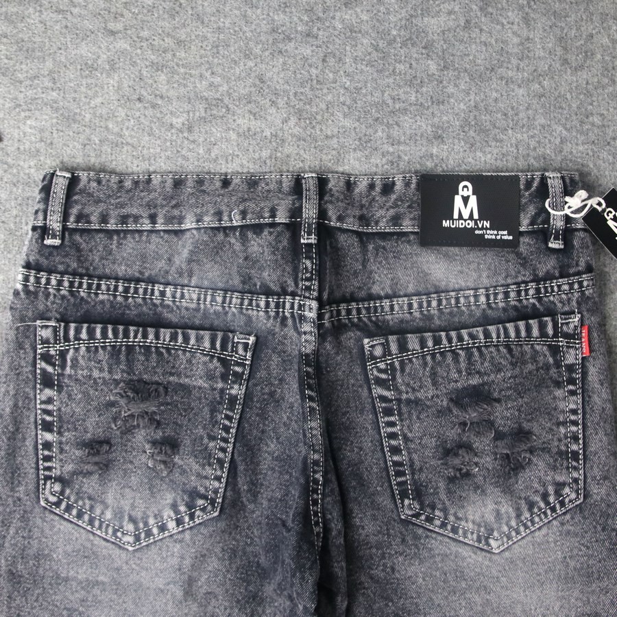 Quần short nam jean TS648  vải bền đẹp Tronshop chuyên quần nam