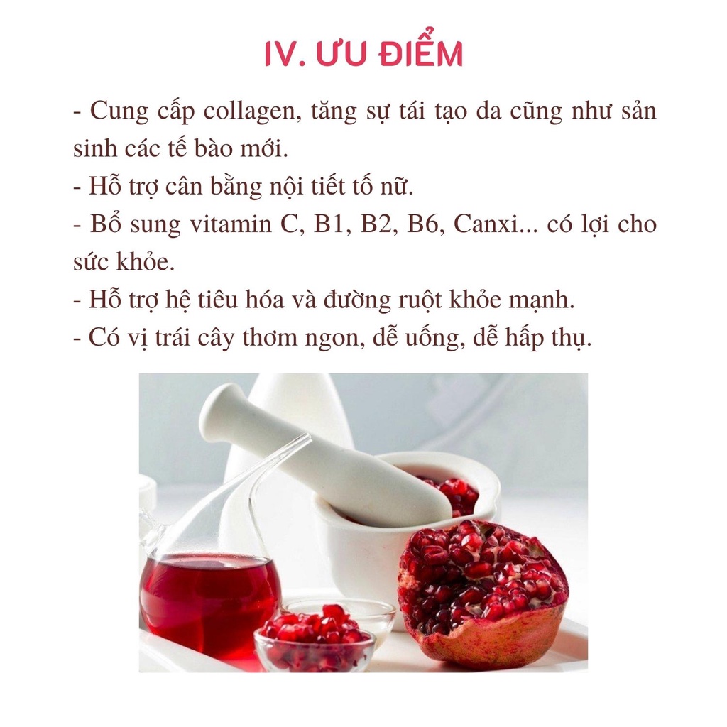 Bột collagen lựu đỏ Bio Cell Hàn Quốc hộp 30 gói (Hàng chính hãng)