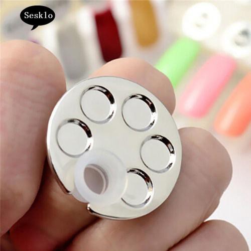 Đồ Chơi Nhân Vật SK SK Độc Đáo Sáng Tạo☀Bảng Pha Màu Sơn Móng Tay Nghệ Thuật