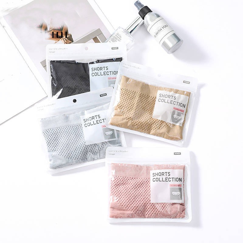 [Thanh Lý] Quần lót nữ cotton freesize cạp to co giãn 4 chiều ko túi zip cho 40-63kg Chip thông hơi kháng khuẩn QL002