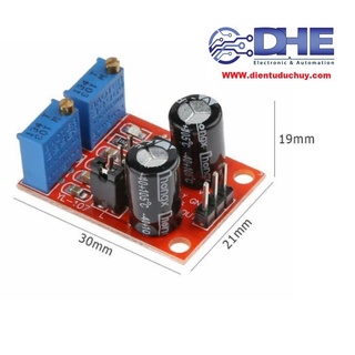 Mạch Tạo Xung Vuông NE555, ngõ ra trigger, ứng dụng PWM....