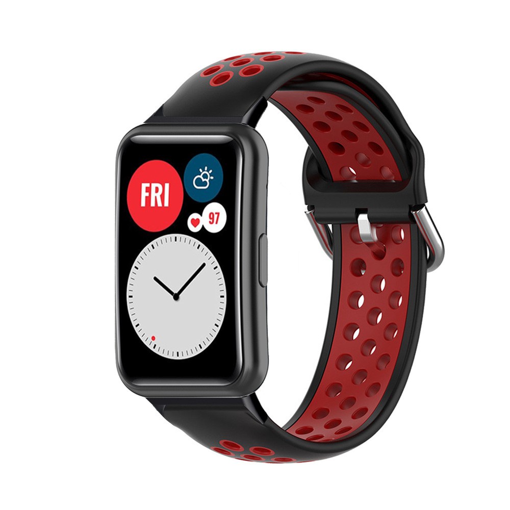 Dây đeo silicone trơn cho đồng hồ thông minh Huawei Watch Fit