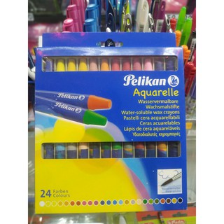 Sáp màu nước Pelikan 24 màu