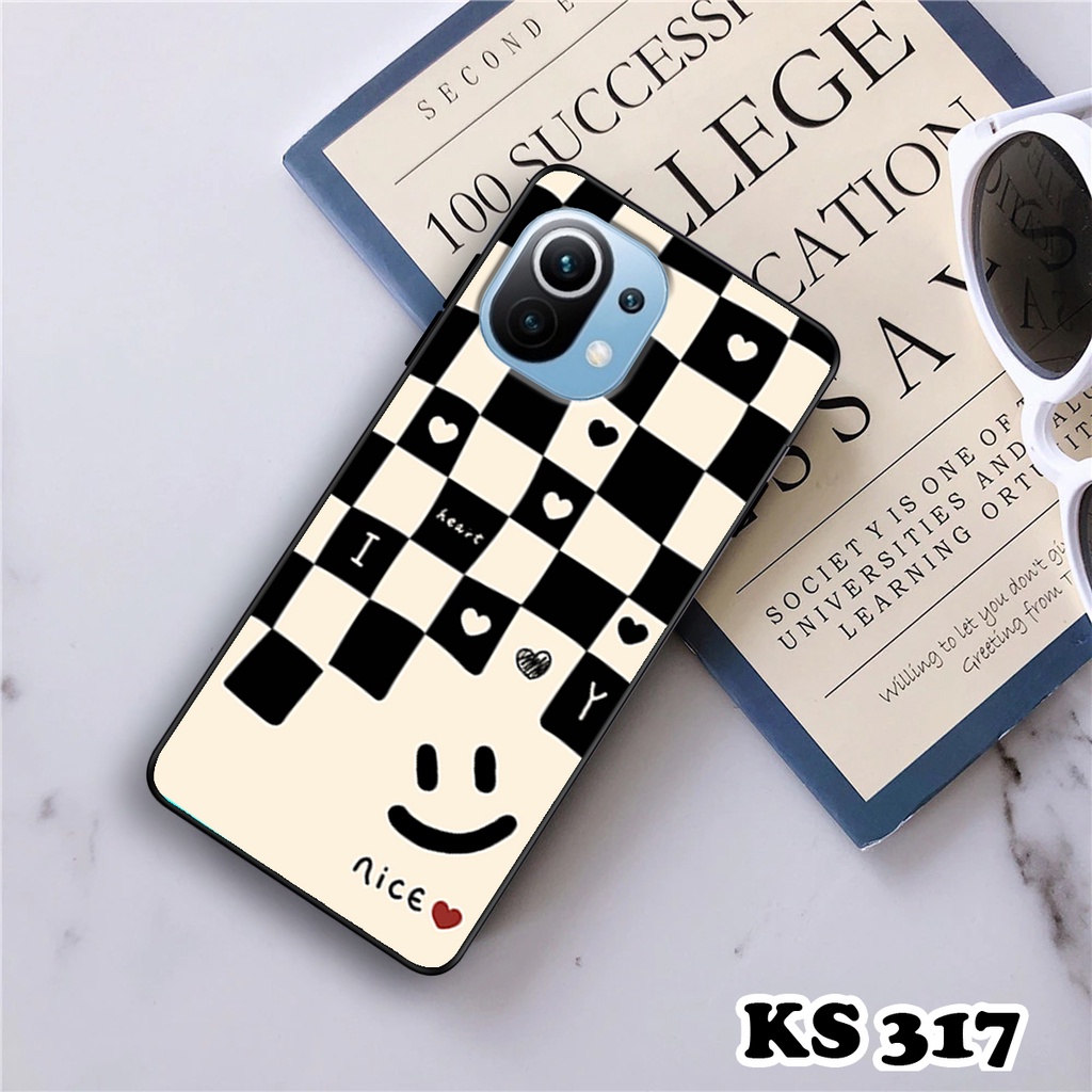 Ốp lưng Xiaomi Mi 11 Lite - Mi 11 Lite 5G - Mi 11 Lite 5G NE - Ốp in hình họa tiết caro bền, đẹp