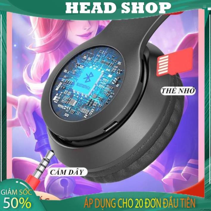Tai Nghe Chụp tai Mèo Bluetooth P47 ST71 Headphone Dễ Thương Có Mic,Âm Bass Mạnh Mẽ PIN TRÂU HEAD SHOP | BigBuy360 - bigbuy360.vn