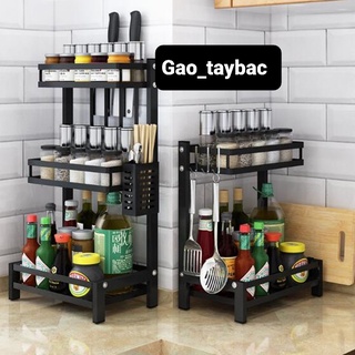 Kệ Đựng Gia Vị,Đựng Đồ Dùng Cho Nhà Bếp Siêu Tiện Dụng