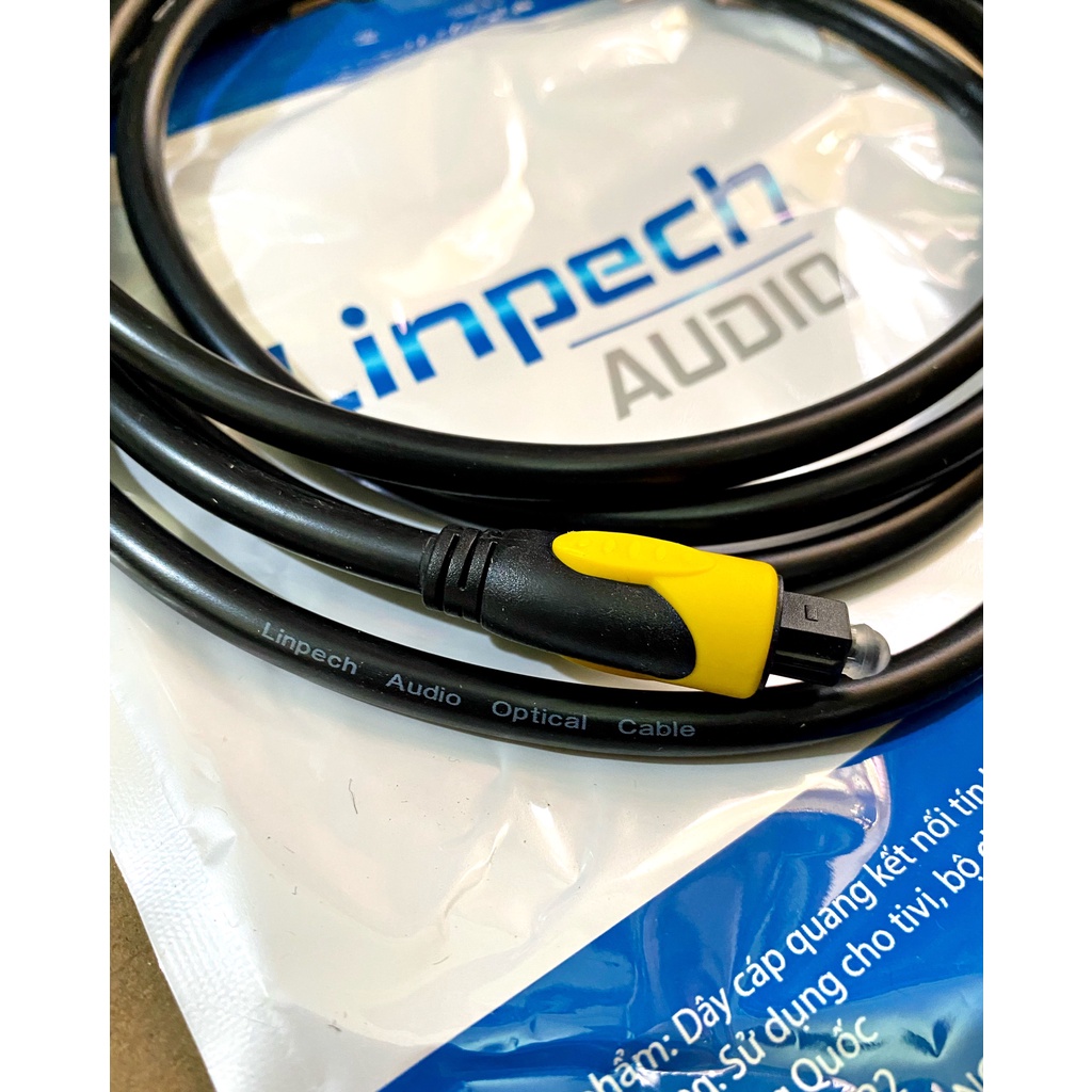 Dây Quang Optical 2M. Dây Quang Âm Thanh Cao Cấp Linpech 2M