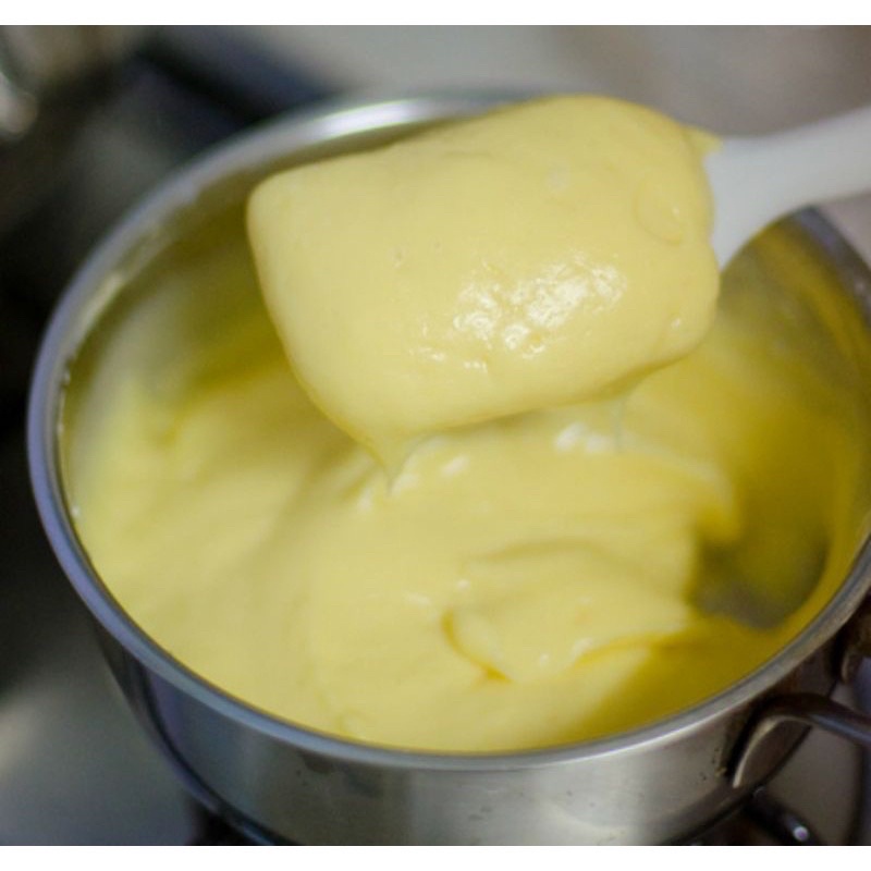 Bột trộn sẵn nhân su kem custard Puratos chia 200g