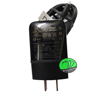 Củ sạc và cáp sạc HTC 1.5A (Dashcharging) P900- EU_Cáp Micro,Bảo hành 12 tháng