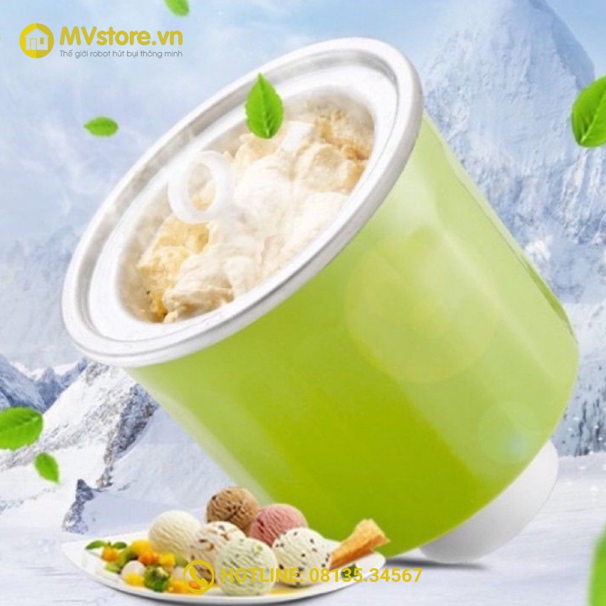 Âu làm kem máy bánh mì tự động thông minh Ranbem/ Petrus