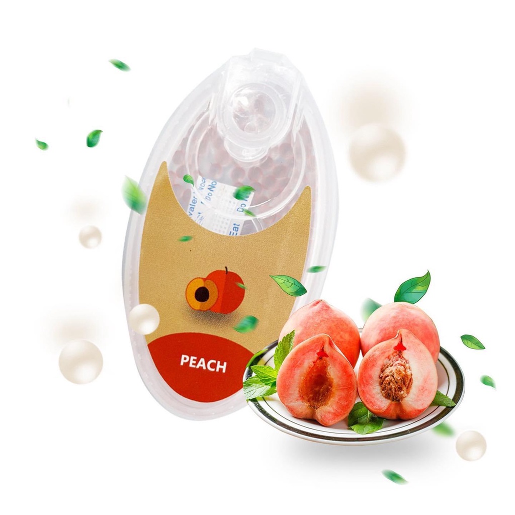 Hộp 100 Viên thơm khẩu trang, hạt khử mùi làm mát không khí tạo hương đa năng hiệu quả chuyên dụng khi đeo khẩu trang