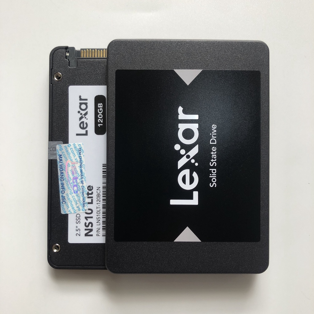 Ổ cứng SSD 120G Lexar NS10 Lite Sata III 6Gb/s - Hàng Chính Hãng Mai Hoàng