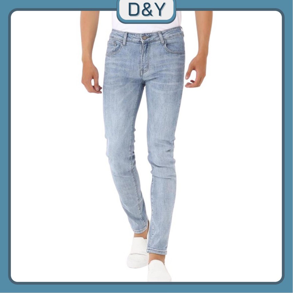 Quần jean Nam chất bò cao cấp ống côn co giãn VNXK phong cách hàn quốc D&Y DN10