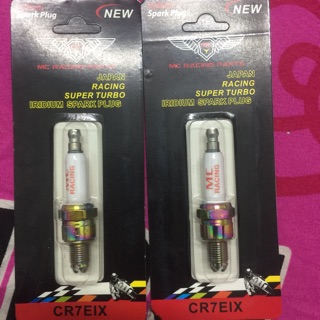Bugi Bạch Kim 3 Chấu MC Racing