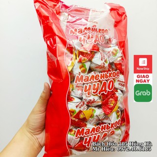 [T5/2022] Kẹo Chudo Nga nhân hạt dẻ túi đỏ 1kg