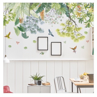 Decal dán tường [Bộ sưu tập các mẫu hoa lá,động vật] BS298