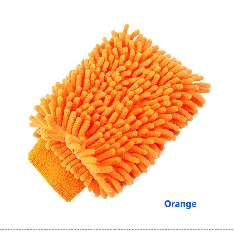 Găng tay rửa xe ô tô xe máy sợi Microfiber 2 mặt