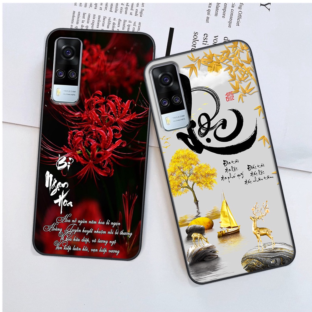 Ốp lưng Vivo Y51 2020 / Y53S in hình chữ tài chữ lộc, Cha Mẹ, bình an SIÊU ĐẸP