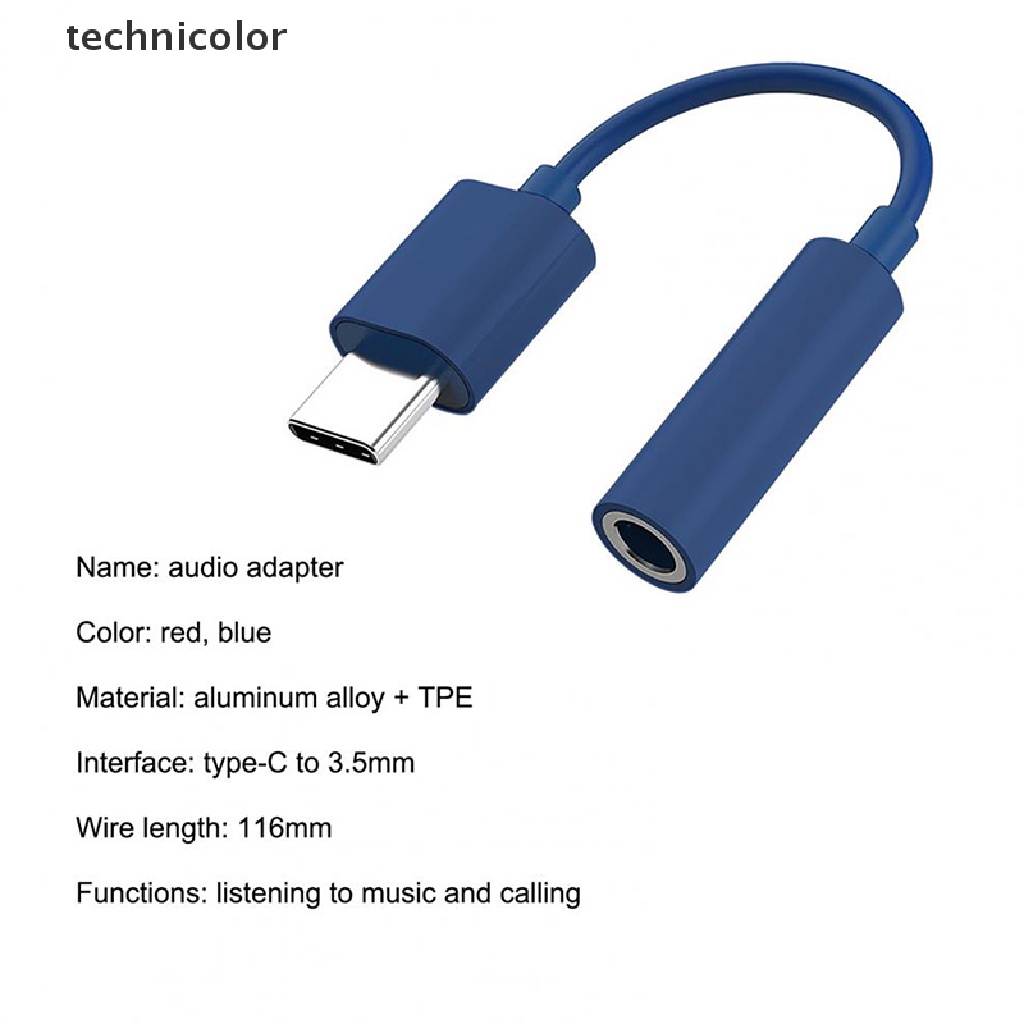 Cáp chuyển đổi Aux âm thanh tai nghe giắc cắm 3.5 Type C USB sang tai nghe 3.5mm
