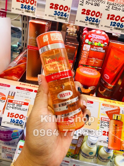 Lotion se khít lỗ chân lông Labo Labo 200ml