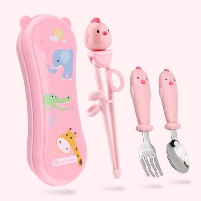 SET ĐŨA THÌA TẬP ĂN CHO BÉ