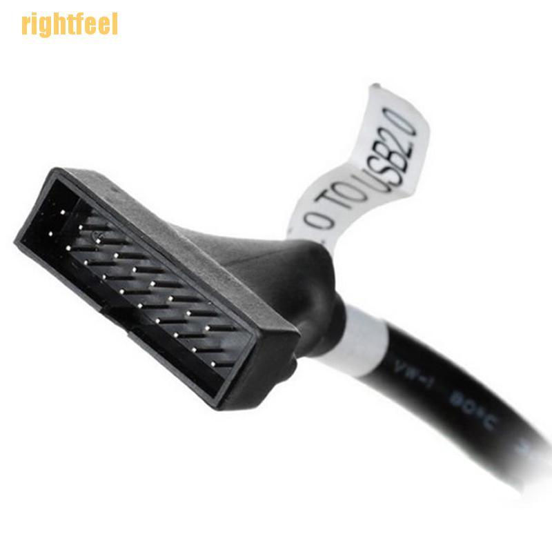 rightfeel 19/20 Pin USB 3.0 Female To 9 Pin USB 2.0 Male Motherboard Header Adapter Cord | BigBuy360 - bigbuy360.vn