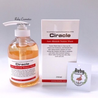 Sữa Rửa Mặt Ciracle Anti-Blemish Teatree Wash (Chai 250ml)