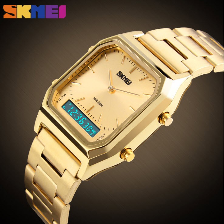 Đồng Hồ Nam Skmei 12KCN20 Dây Thép Cao Cấp Không Gỉ (5 Màu)+ Tặng Pin Nhật, Móc Khoá Khôi Nguyên | BigBuy360 - bigbuy360.vn