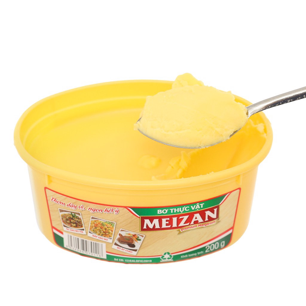 Bơ Thực Vật Meizan 200g Làm Bắp Rang Bơ Ngon Tại Nhà Như Rạp Chiếu Phim