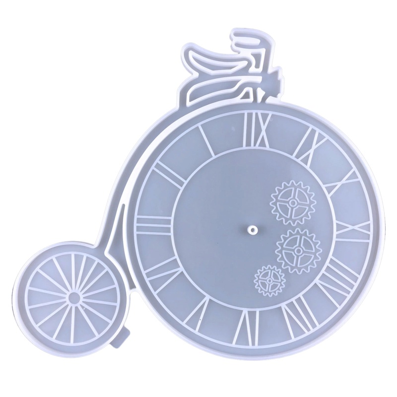 Khuôn Silicone Hình Đồng Hồ Treo Tường Trang Trí