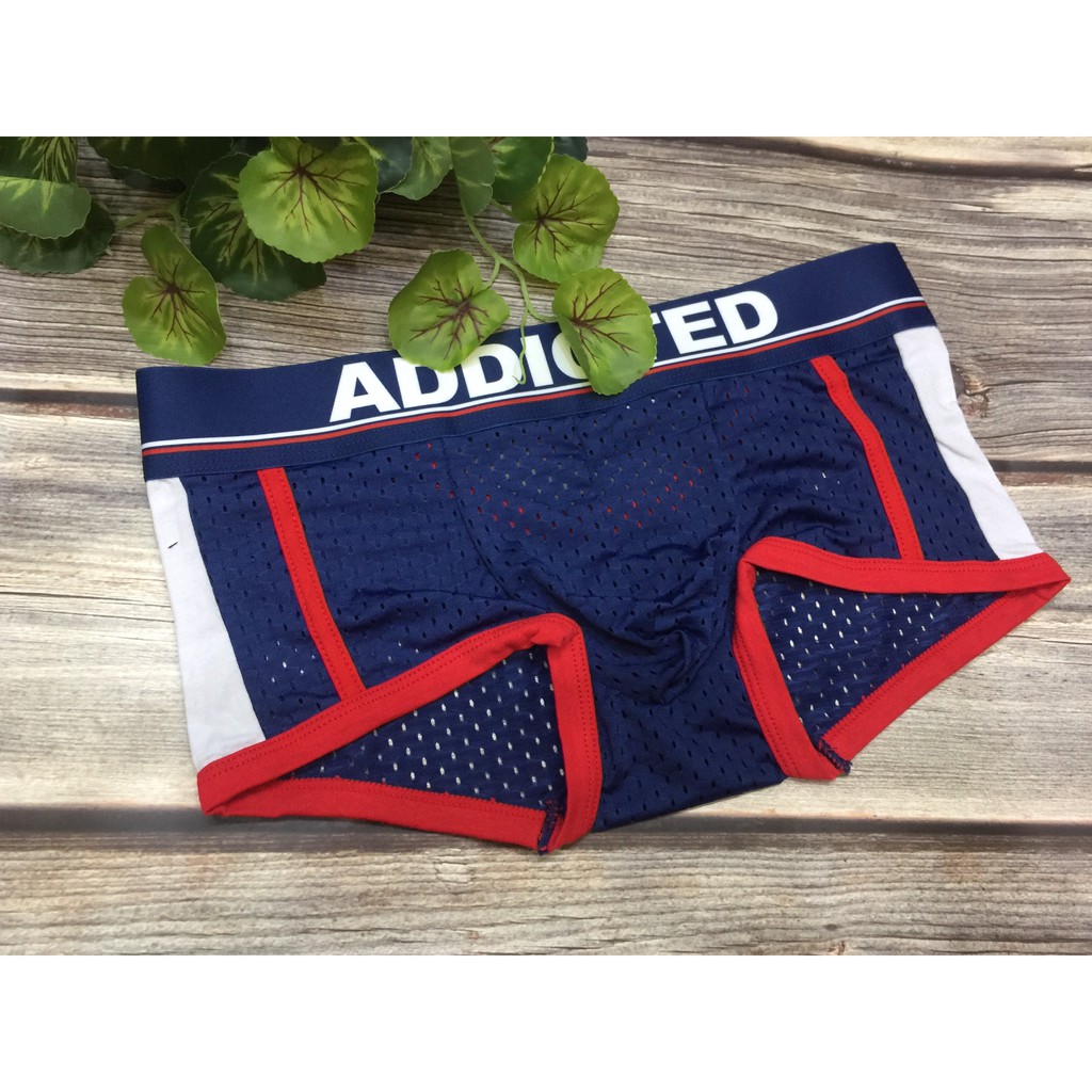 [free ship 50k + che tên đơn hàng] QUẦN LÓT NAM BOXER LƯỚI CAO CẤP (HÌNH THẬT)