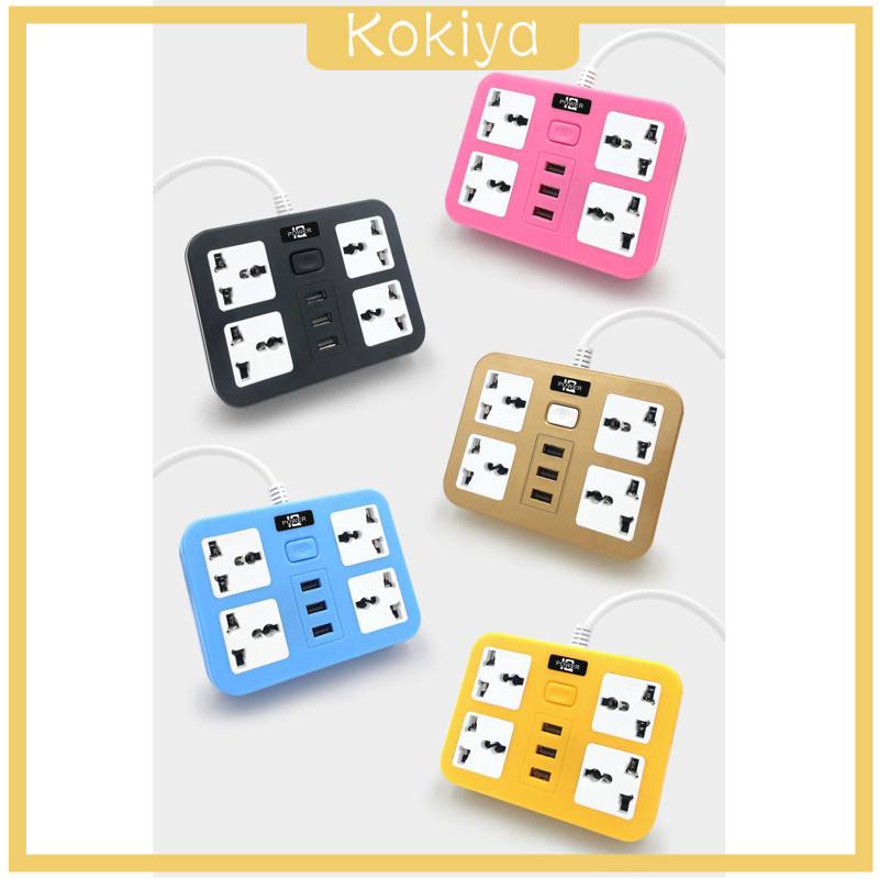 Ổ Cắm Điện Dây Dài 1.8m Với 3 Cổng Usb | BigBuy360 - bigbuy360.vn