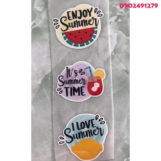 Hình ủi nhiệt - Hình ủi, hình dán nhiệt - Summer
