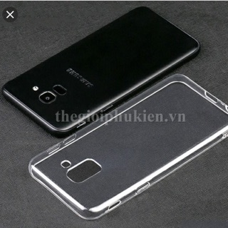 Ốp lưng dẻo Galaxy J6 trong suốt