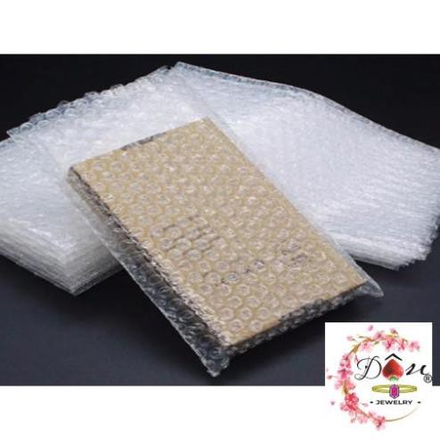 50 Túi màng xốp hơi - Túi bong bóng khí - Màng xốp nổ cắt sẵn theo kích thước ship gửi hàng