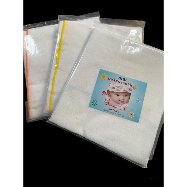Khăn tắm xô cho bé Bibi 4 lớp