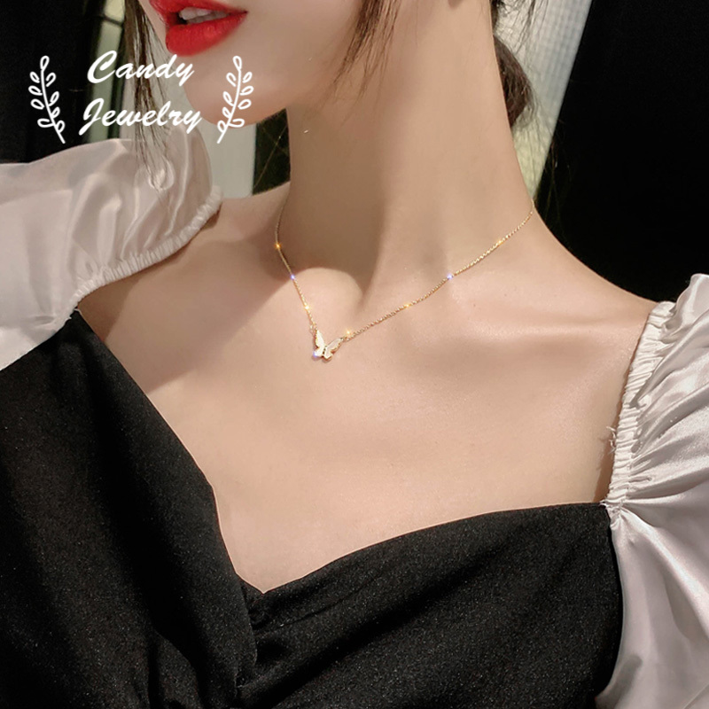 Dây Chuyền Hình Bướm Xinh Xắn Dành Cho Nữ