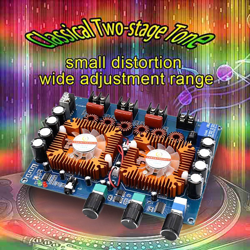 Bảng Mạch Khuếch Đại Công Suất Cao Xh-A128 Tda7498Ex2 160wx2 + 220w CHANNEL