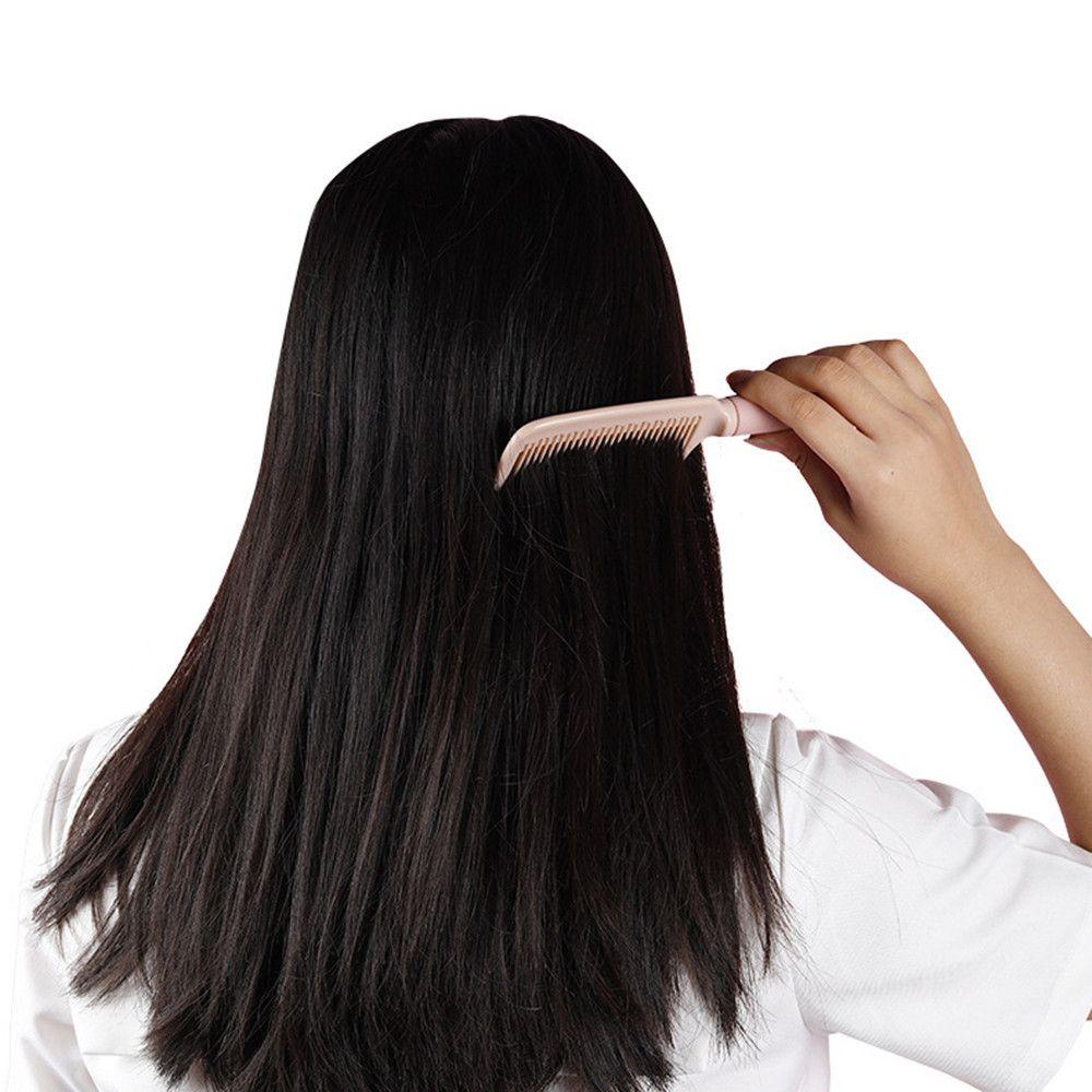 [Hàng mới về] Lược chải tóc mát xa da đầu chống tĩnh điện bằng nhựa mềm thiết kế chú heo hoạt hình đáng yêu