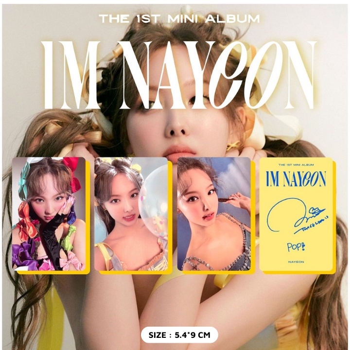 SET CARD ALBUM IM NAYEON - TWICE - VER POP