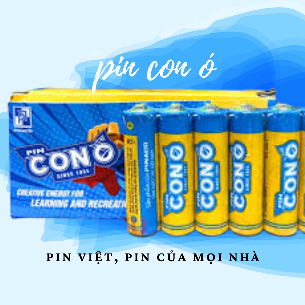 Pin AA (2A) 1.5V - Pin con ó 2A Pinaco màu đỏ - Dùng cho đồ chơi trẻ em, remote TV, đồng hồ, máy tính