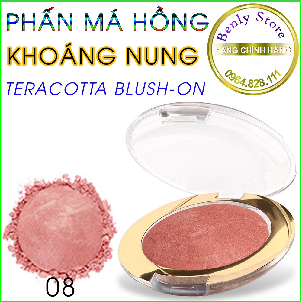 Phấn má hồng khoáng nung- Mềm Mịn Tự Nhiên- Golden rose terracotta blush on | BigBuy360 - bigbuy360.vn