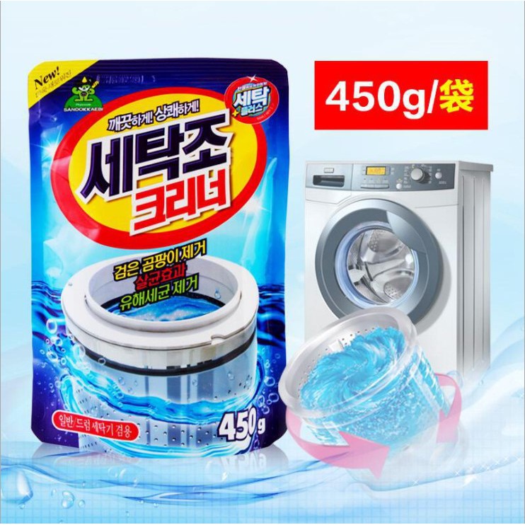 Bột Tẩy Vệ Sinh Lồng Giặt Chính Hãng Hàn Quốc 450G