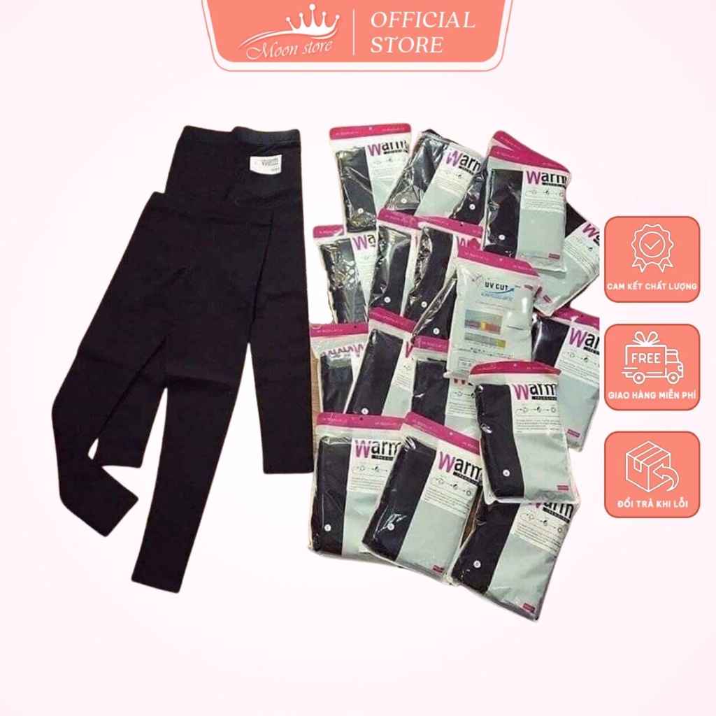 Quần LEGING WARM xuất Nhật chuẩn loại 1 túi zip