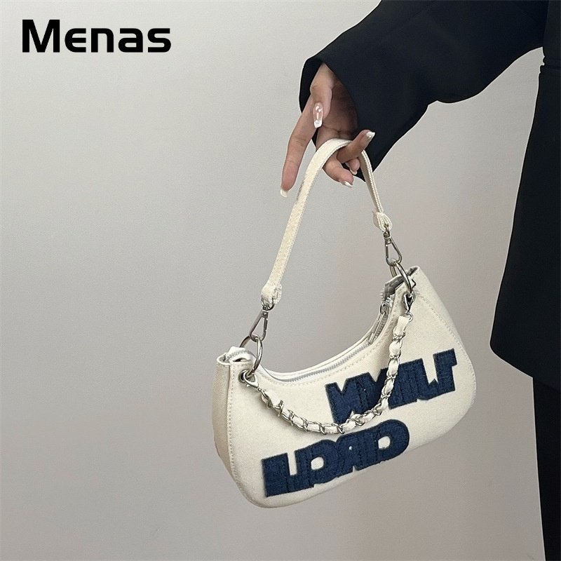 Menas Túi Xách Đeo Chéo Thêu Họa Tiết Thời Trang Cao Cấp Dành Cho Nam