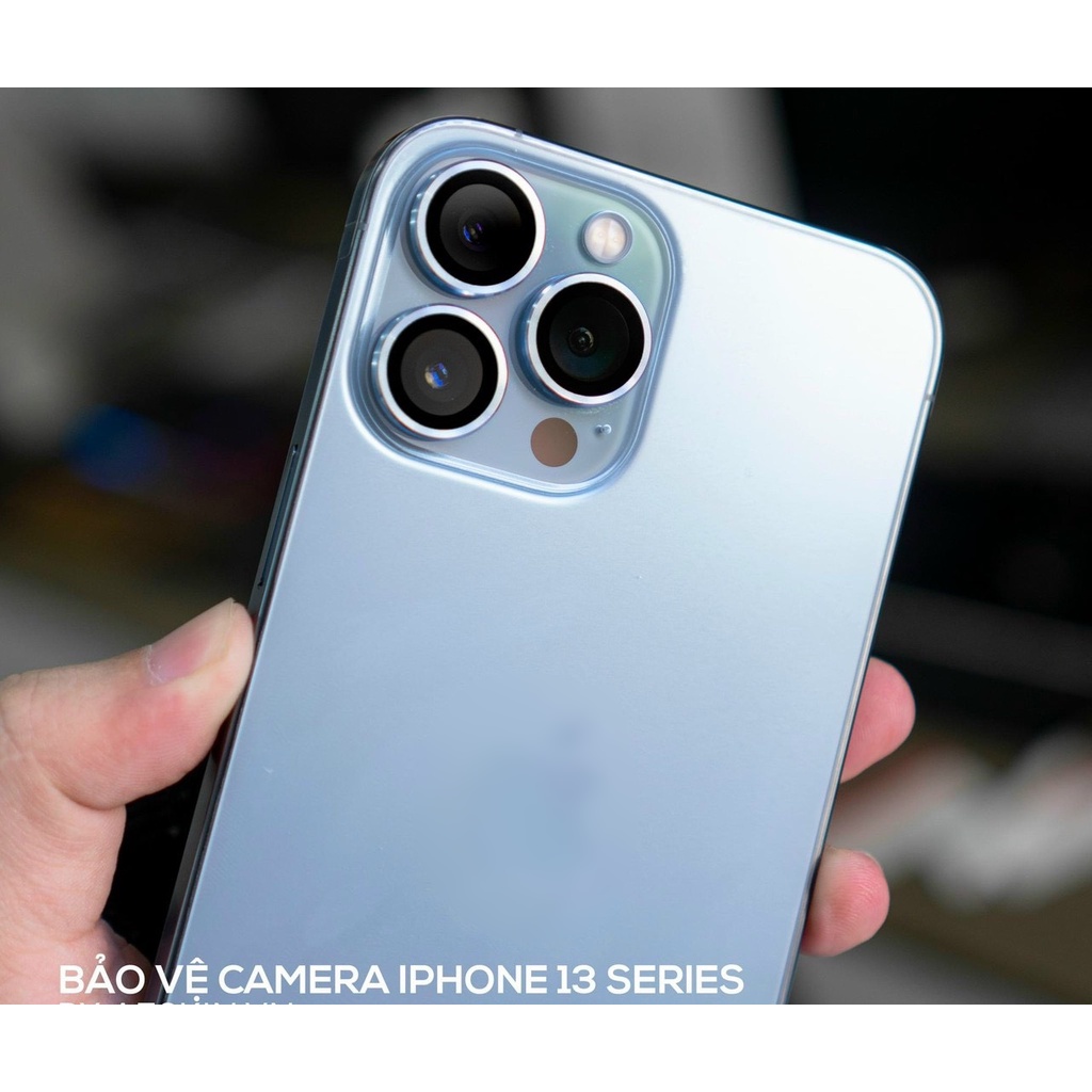 Bộ Dán Bảo Vệ Camera Kính Saphire Kuzoom Cho IPhone Miếng Dán Chống Trầy Xước Bảo Vệ Camera IPhone 11/12/13pro/14promax