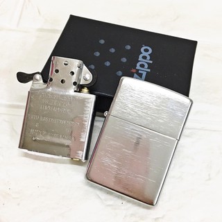 [-30%] zippo - bật lửa zippo usa bạc xước