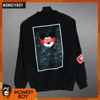 Áo khoác bomber nope.mickey
