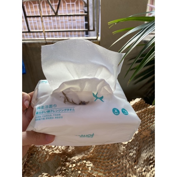 Khăn cotton khô pure cotton loại mềm dùng được cho cả trẻ sơ sinh